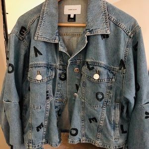 Current Elliot oversized jean jacket
